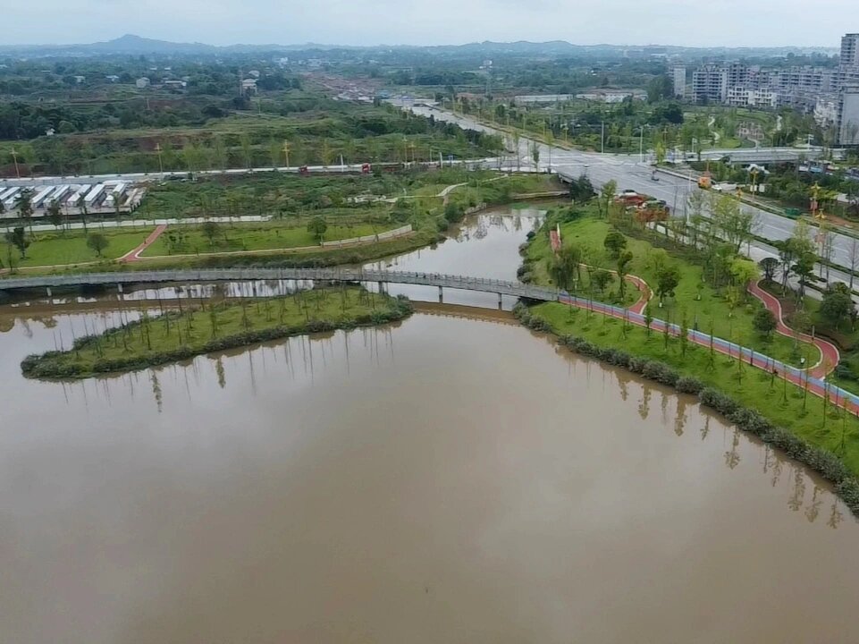 小众游玩,广安岳池县龙湖公园,国庆出游 广安有许多著名景点,伟人故里