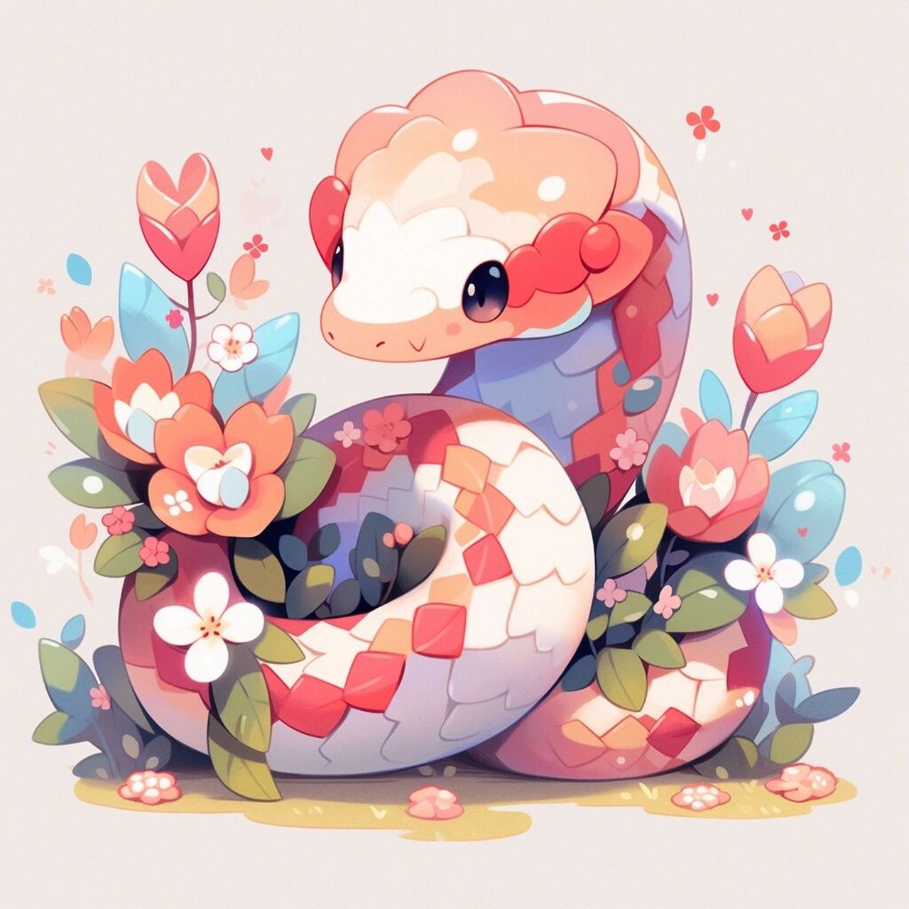 生肖头像-巳蛇 喜欢自取