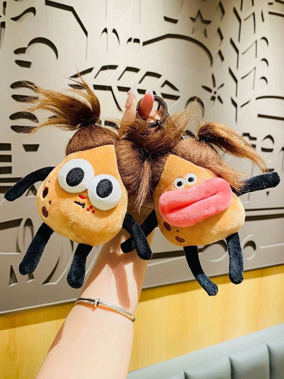 搞怪炸毛土豆君 丑萌炸毛土豆仔 随时把玩diy造型,给娃娃扎个头发吧