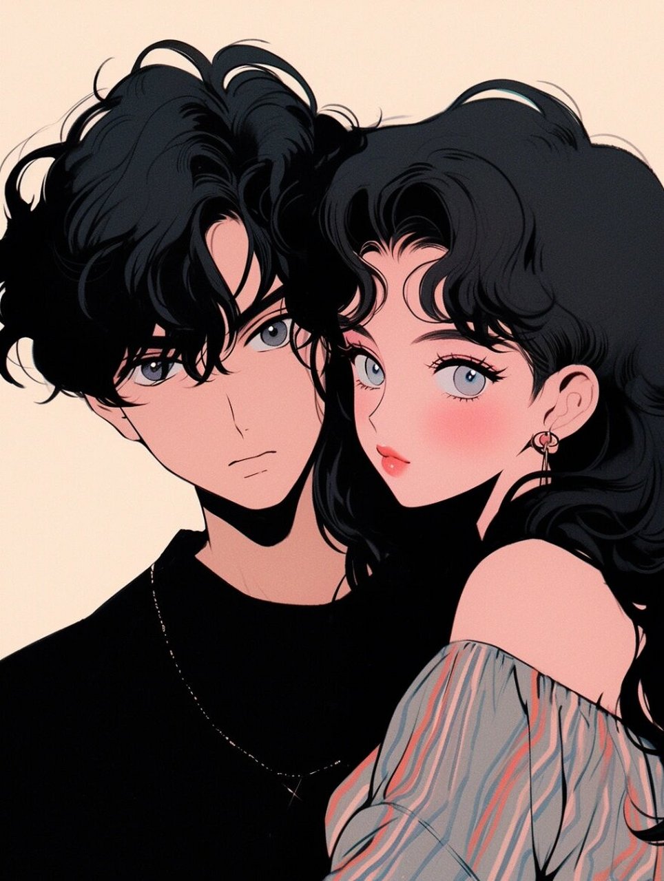 双人动漫头像壁纸|心之所想便是心之所向