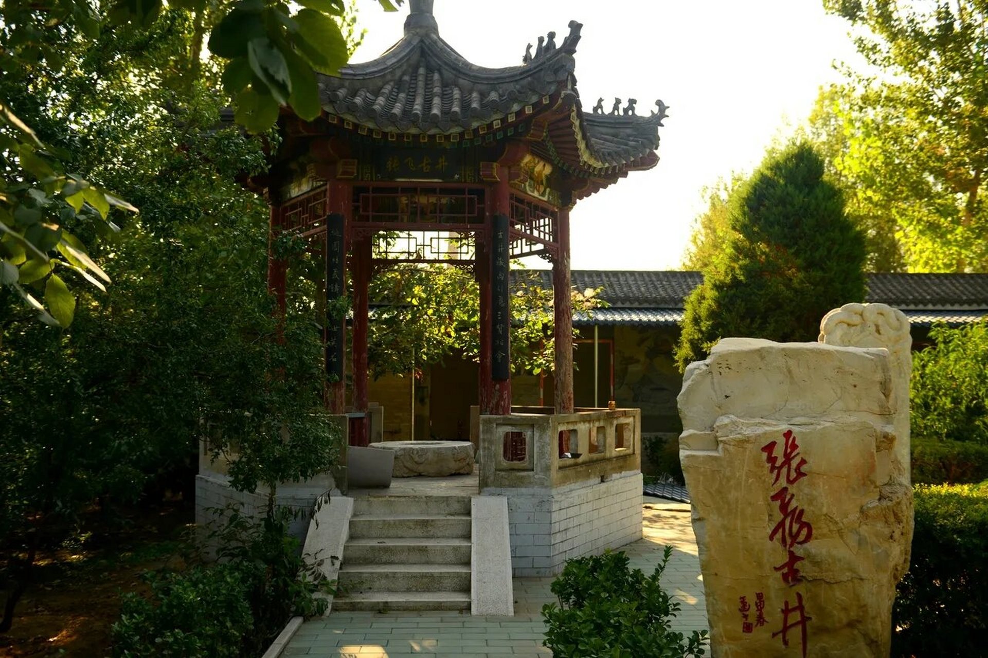 河北涿州张飞庙 张飞庙,是刘备,张飞的故乡.