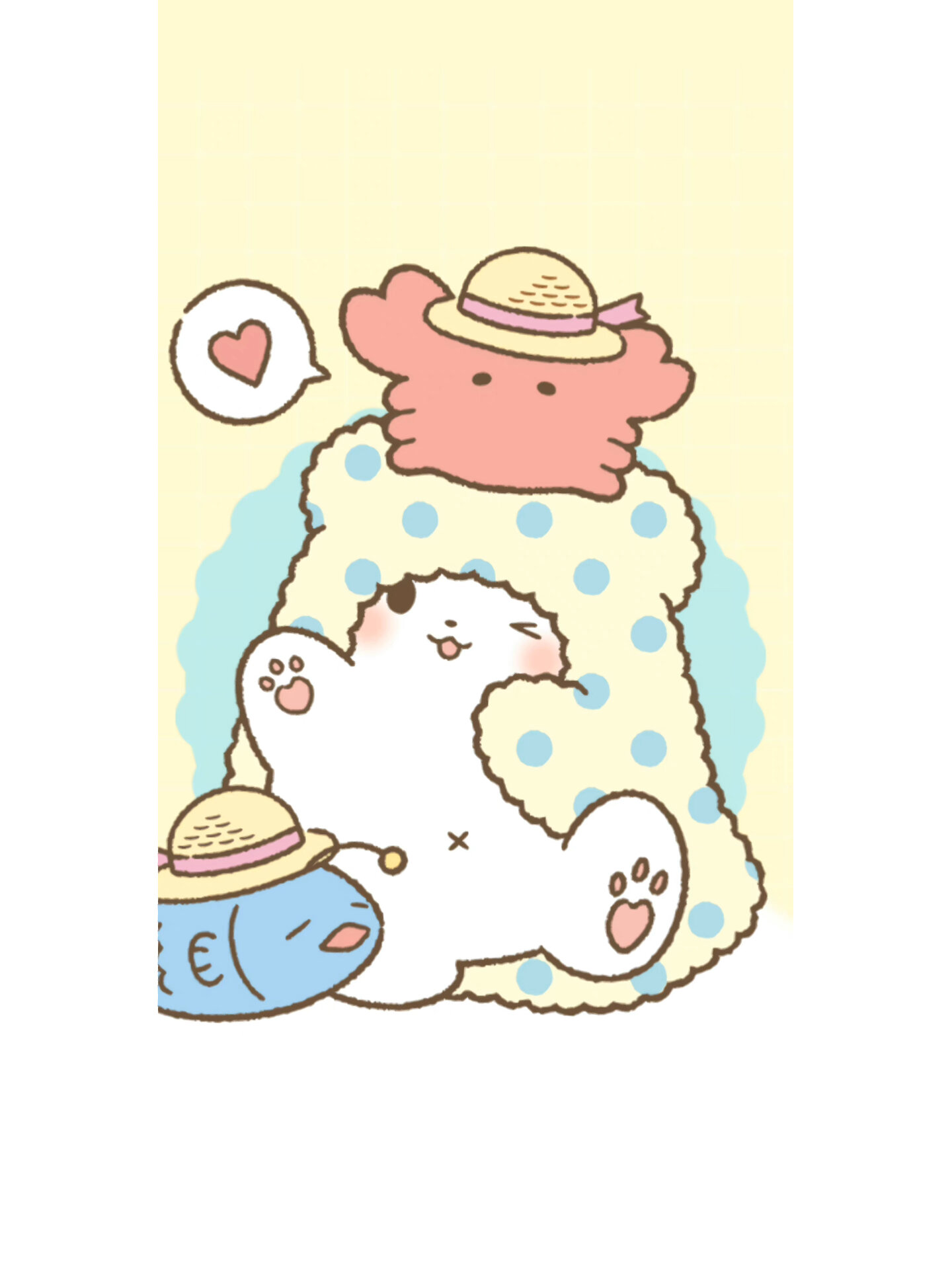 毛毯熊生日手机壁纸来啦