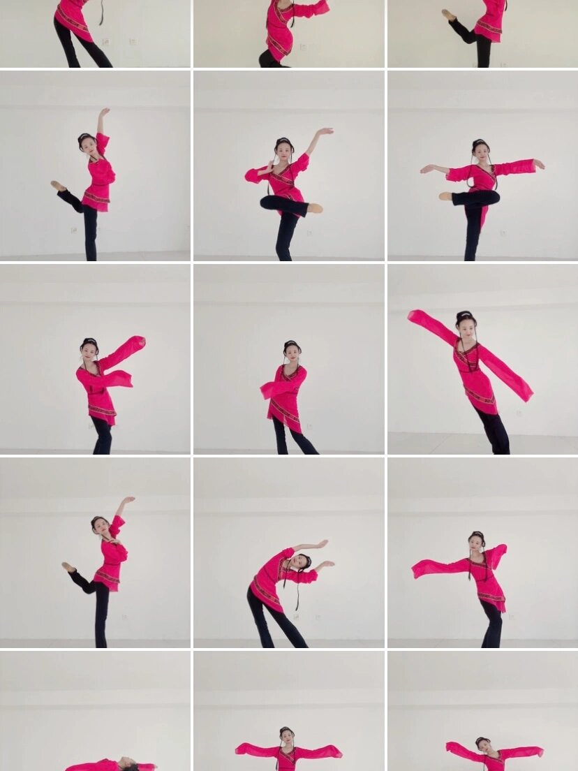 汉唐古典舞造型