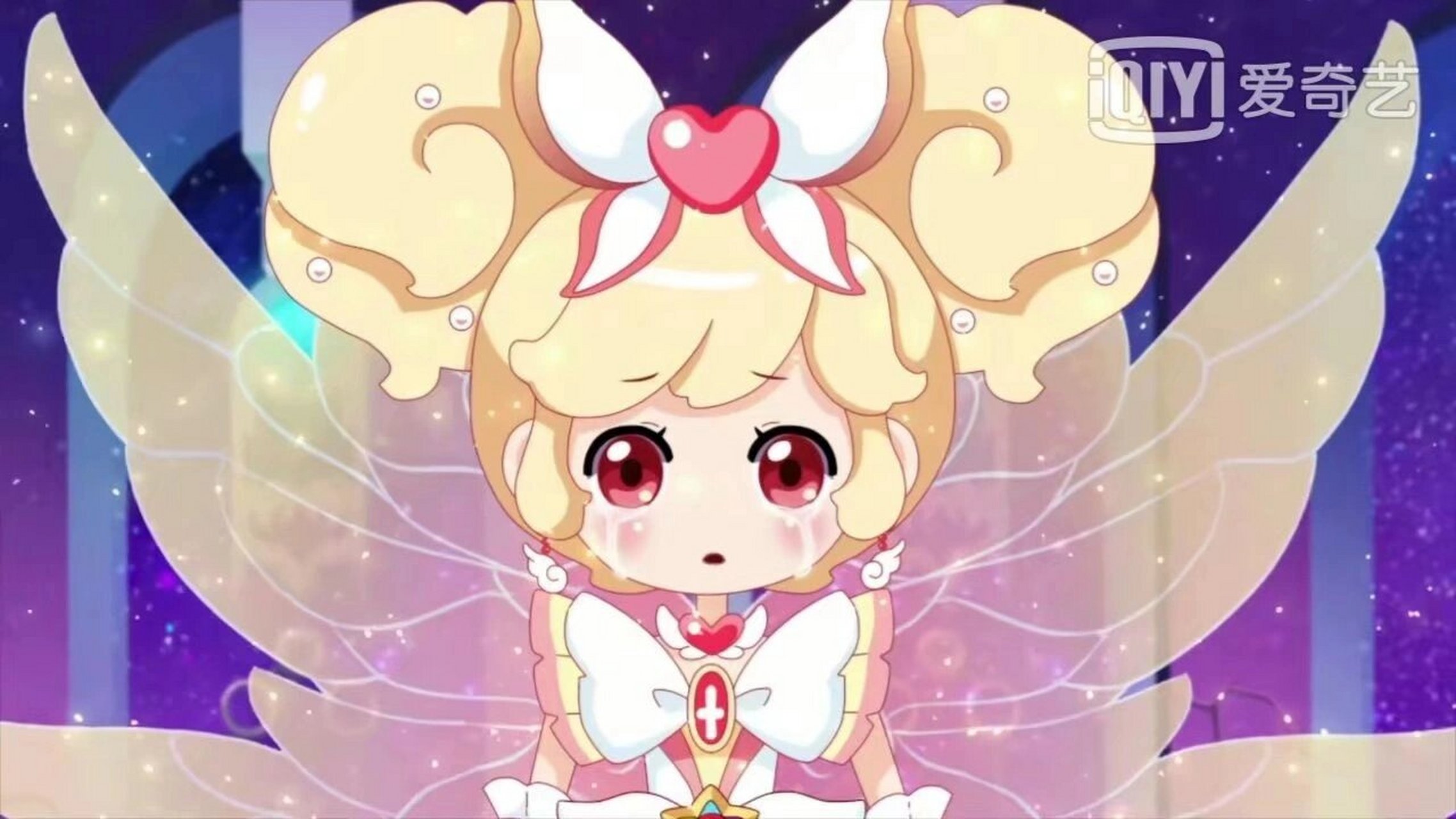 《小花仙》第四季 夏安安(安琪儿女神) 截图来源:爱奇艺 话题