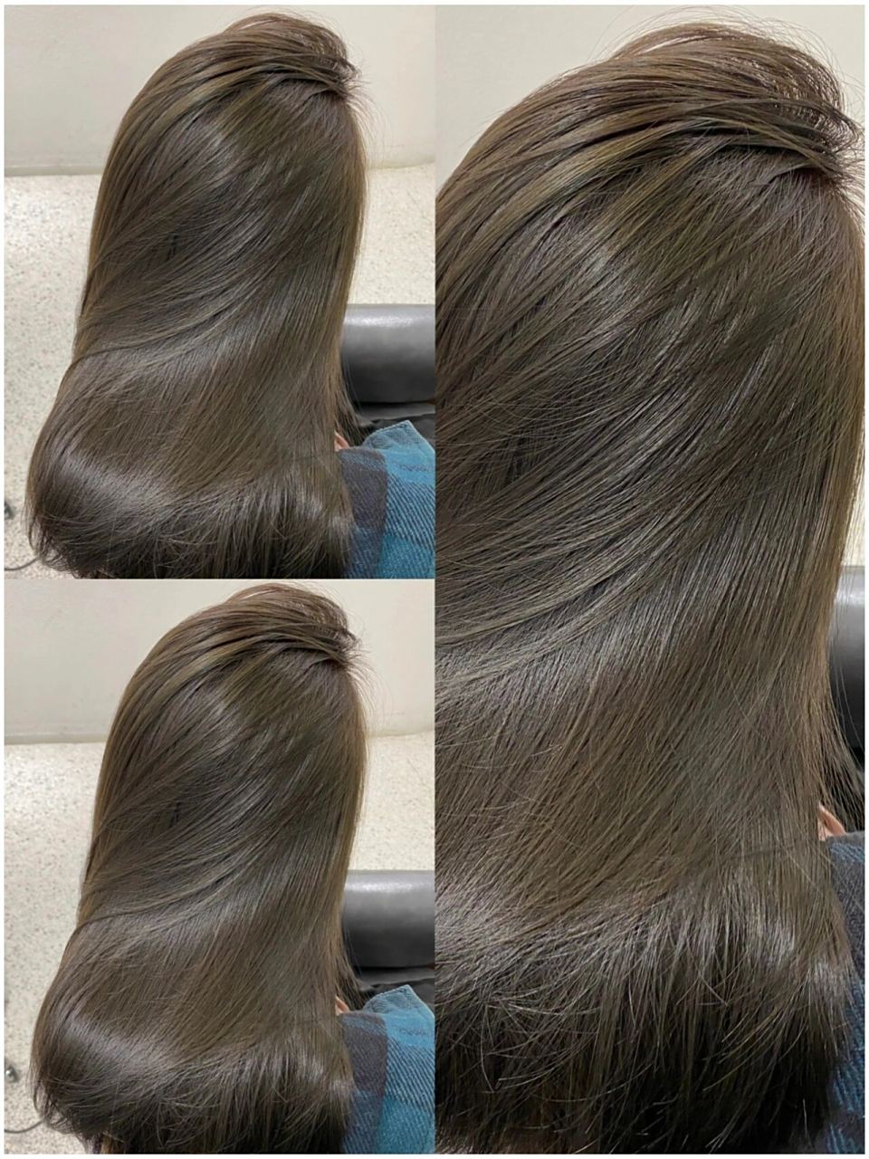 染完不掉黄|冷茶灰棕色超质感夏天发色75157515 91发色