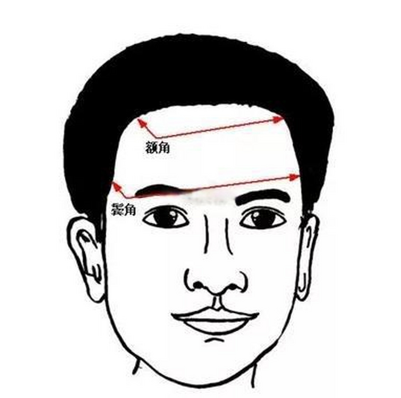 面相额角透露出的命运信息——玄灵道人[超话] #面相#  以前讲过很多