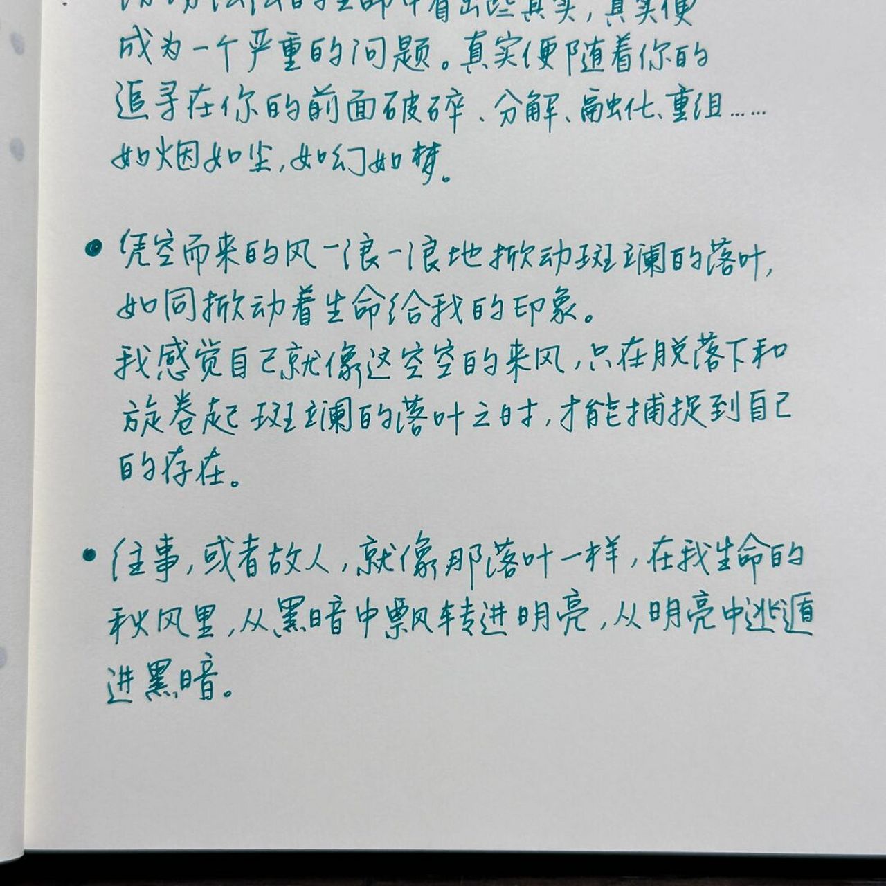 史铁生《务虚笔记》 #好句摘抄分享# #每日手写# #摘抄# #每日摘抄