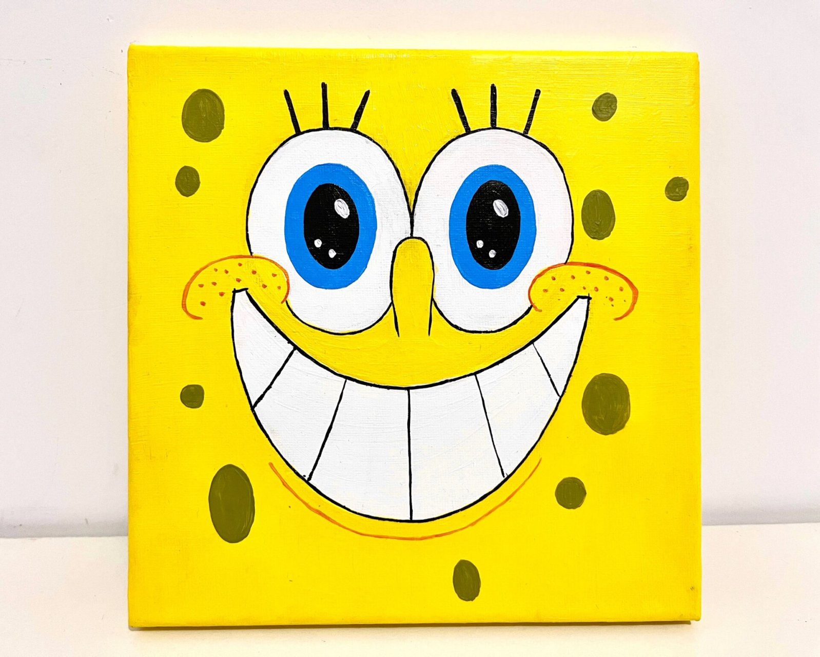 丙烯画 -海绵宝宝系列 太可爱了叭 丙烯画|海绵宝宝系列 出!出!出!