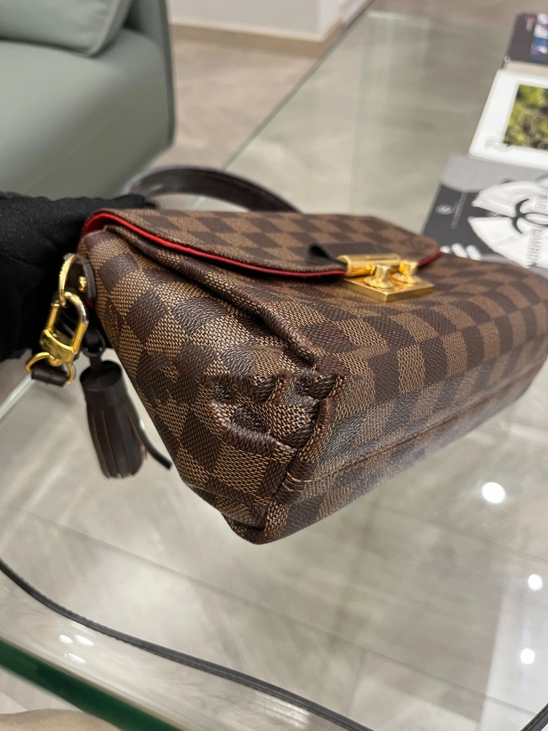 今日收包| lv棋盘格邮差包904800