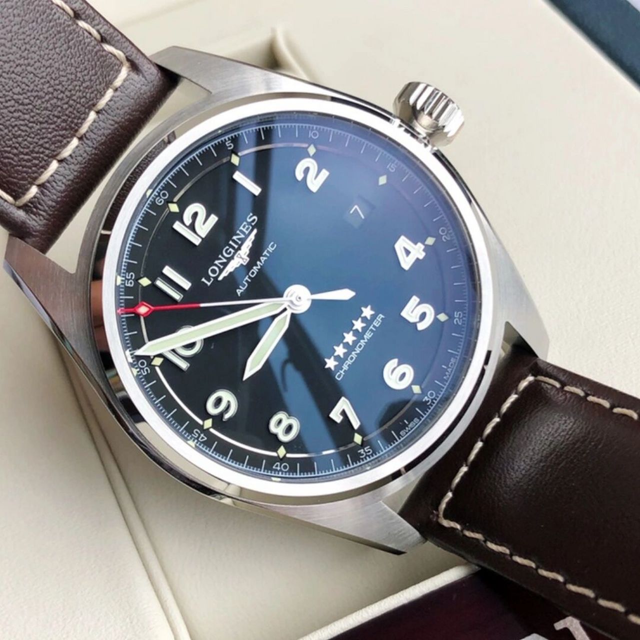 成功人士的标配,09浪琴先行者 浪琴-longines,先行者spirit系列男士