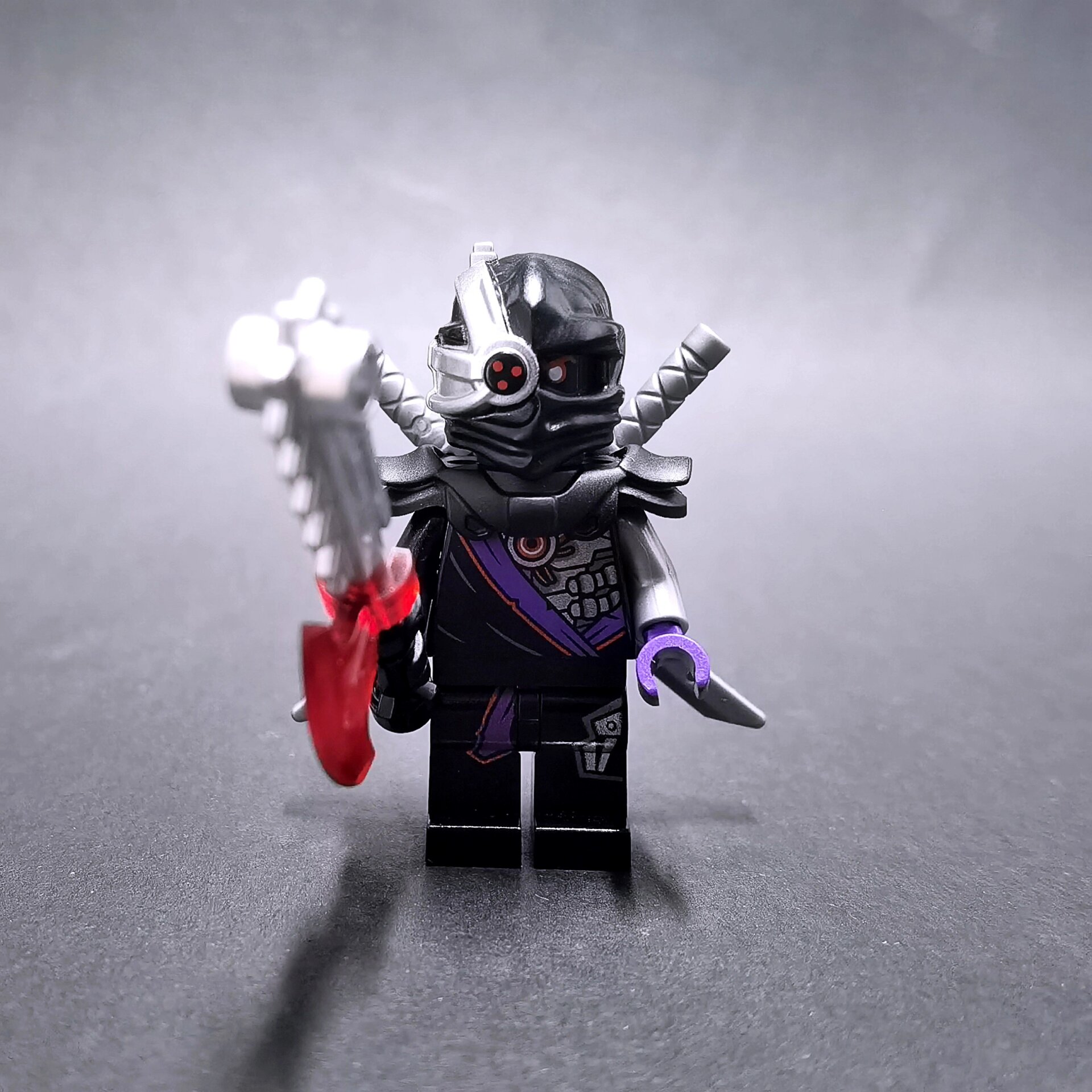 乐高幻影忍者 复刻季人仔moc 科普特将军