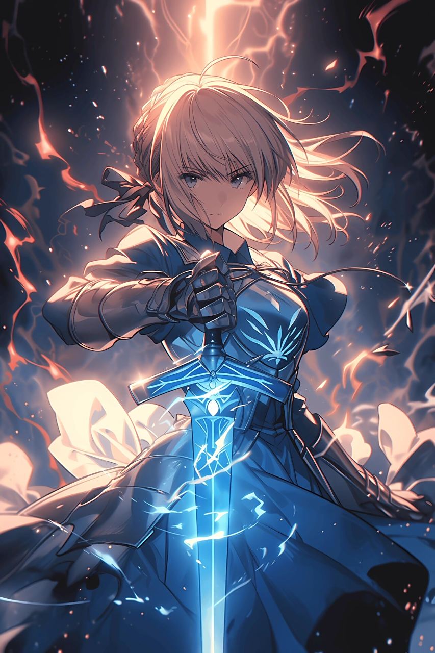 吾心之所向,即吾剑之所指|saber高清壁纸 她将整个时代 所有民众的