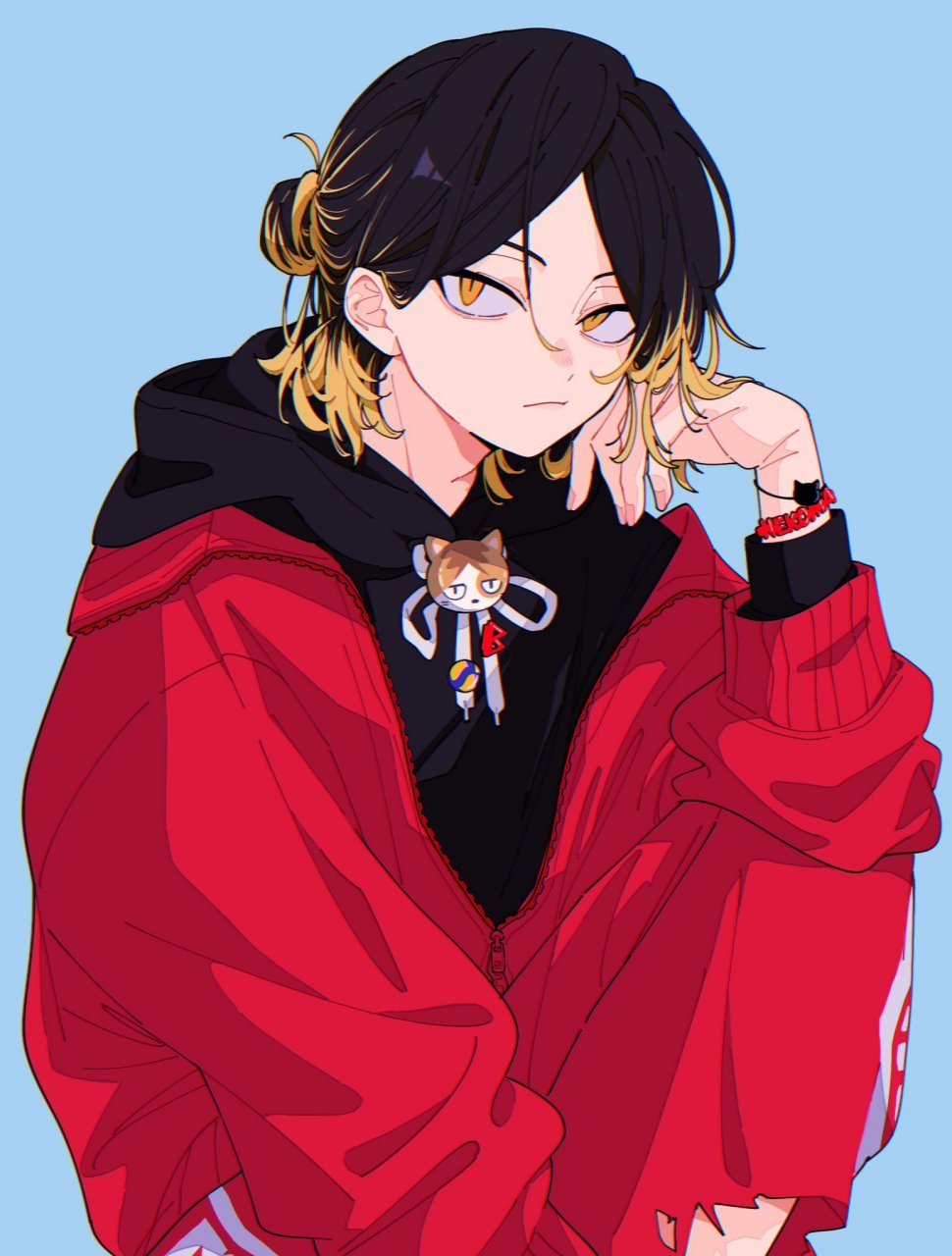 排球少年##孤爪研磨# 画风绝绝子 x:nasi__w2#二次元新鲜事