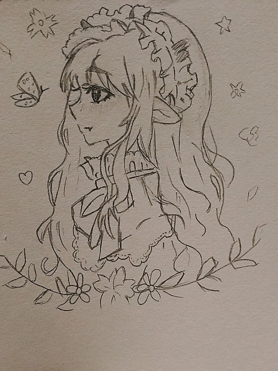 有教程简单人物铅笔画 临摹.93 不喜勿喷.好久没画画了哈哈.