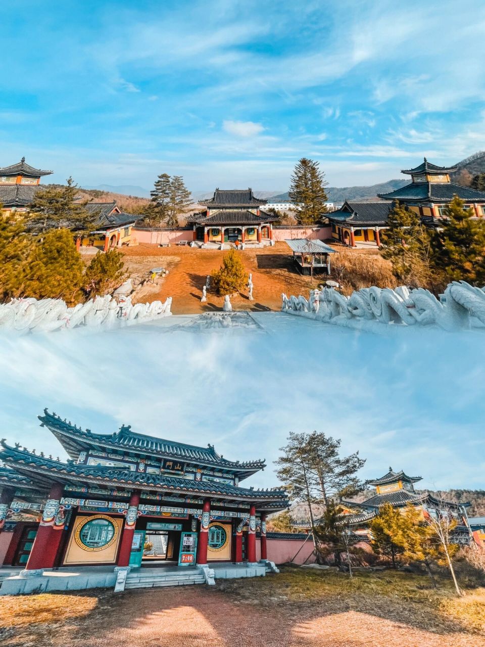 延吉|图们|中国唯一朝鲜族特色寺庙|华严寺 据说日光山华严寺是朝鲜族