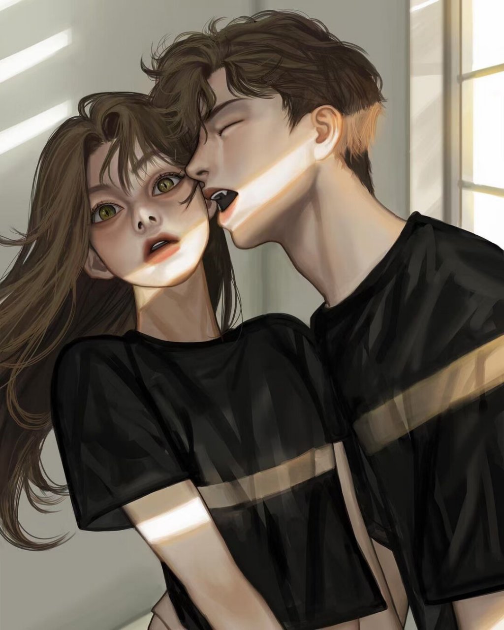 动漫男生女生头像/壁纸 卡通动漫头像,男生女生头像/壁纸 	 被爱好似