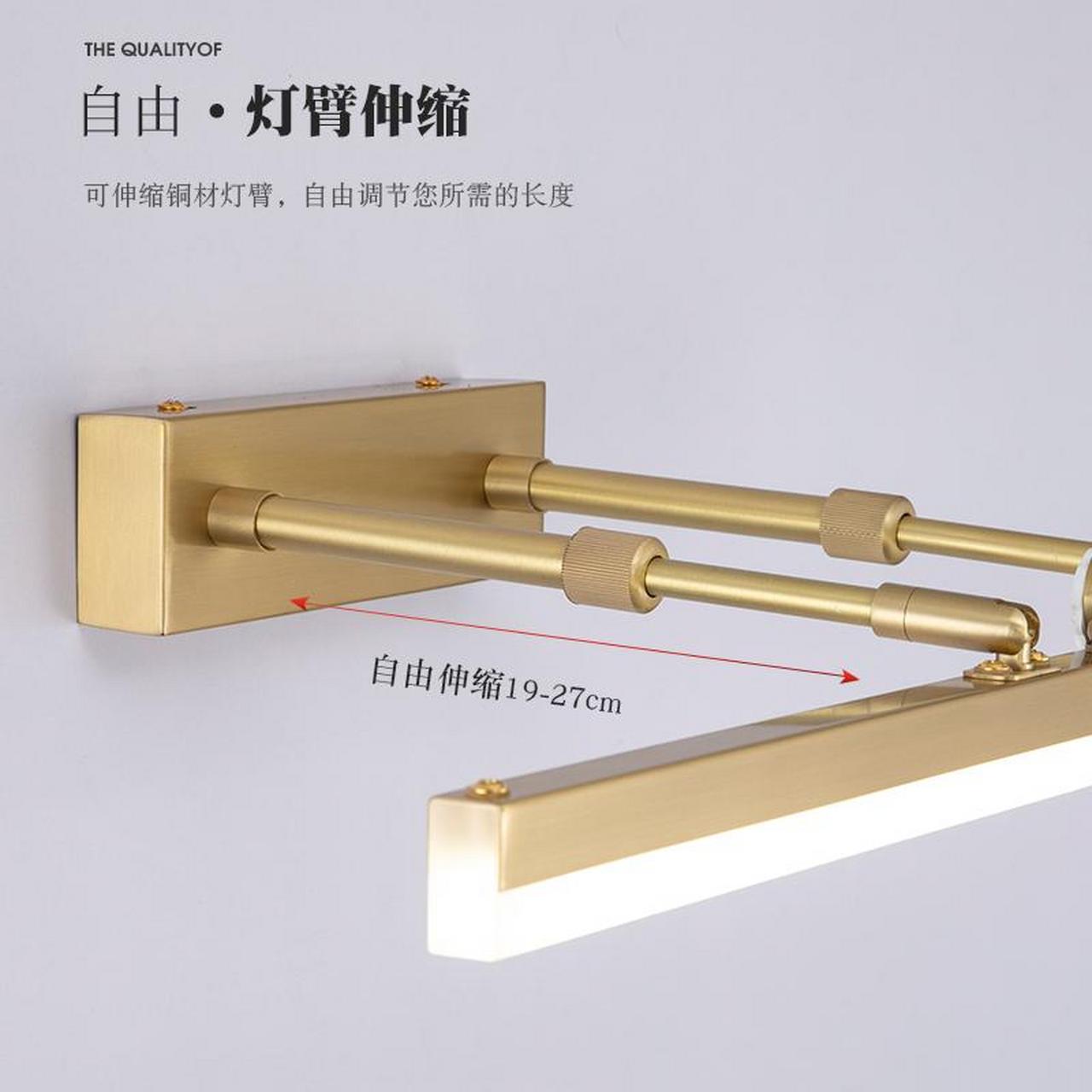 这款智能感应镜前灯真的太方便啦!