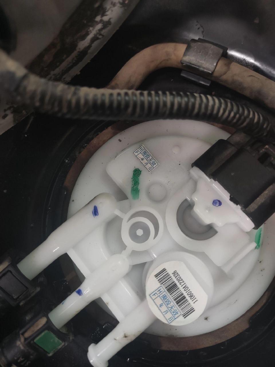 比亚迪m6打不这车更换原车汽油泵总成