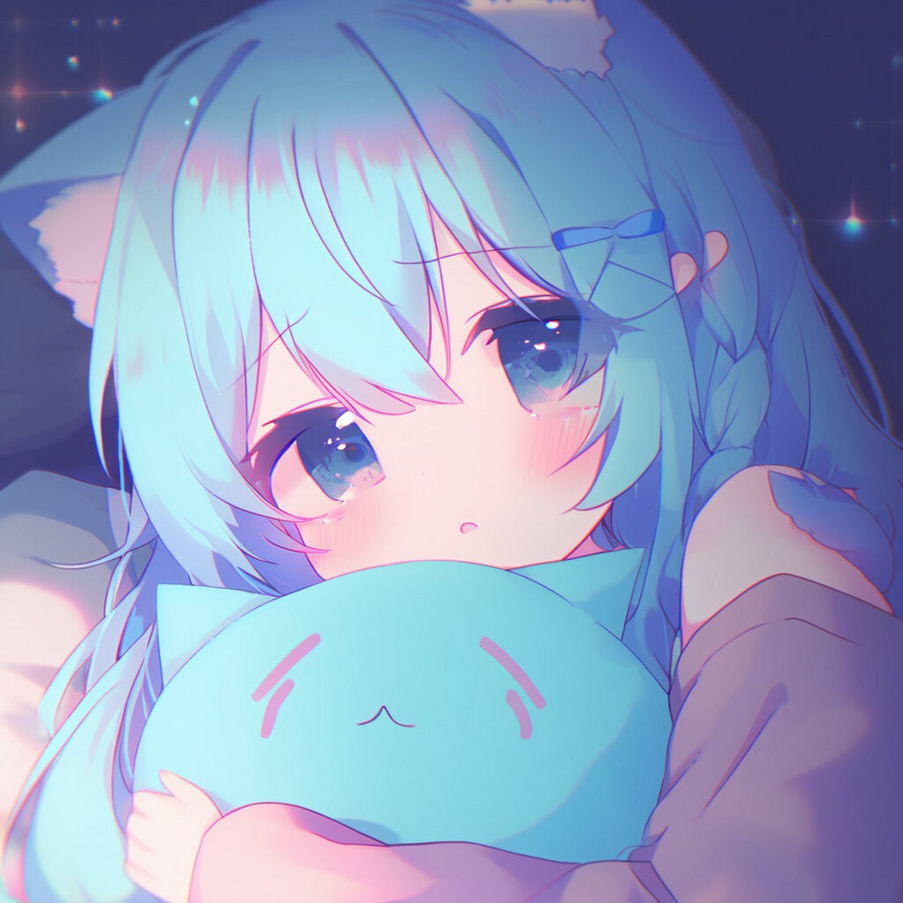 ai绘画|猫耳少女头像 #ai绘画# #二次元# #头像# #头像分享# #可爱