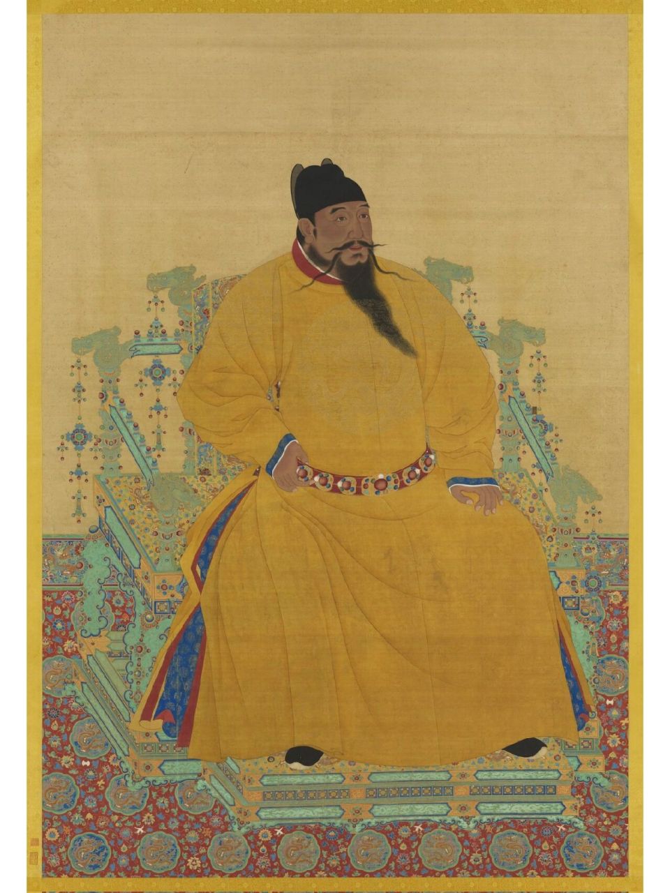 明朝皇帝画像,高清图 明太祖 明成祖/明太宗 明仁宗 明宣宗 明世宗 明