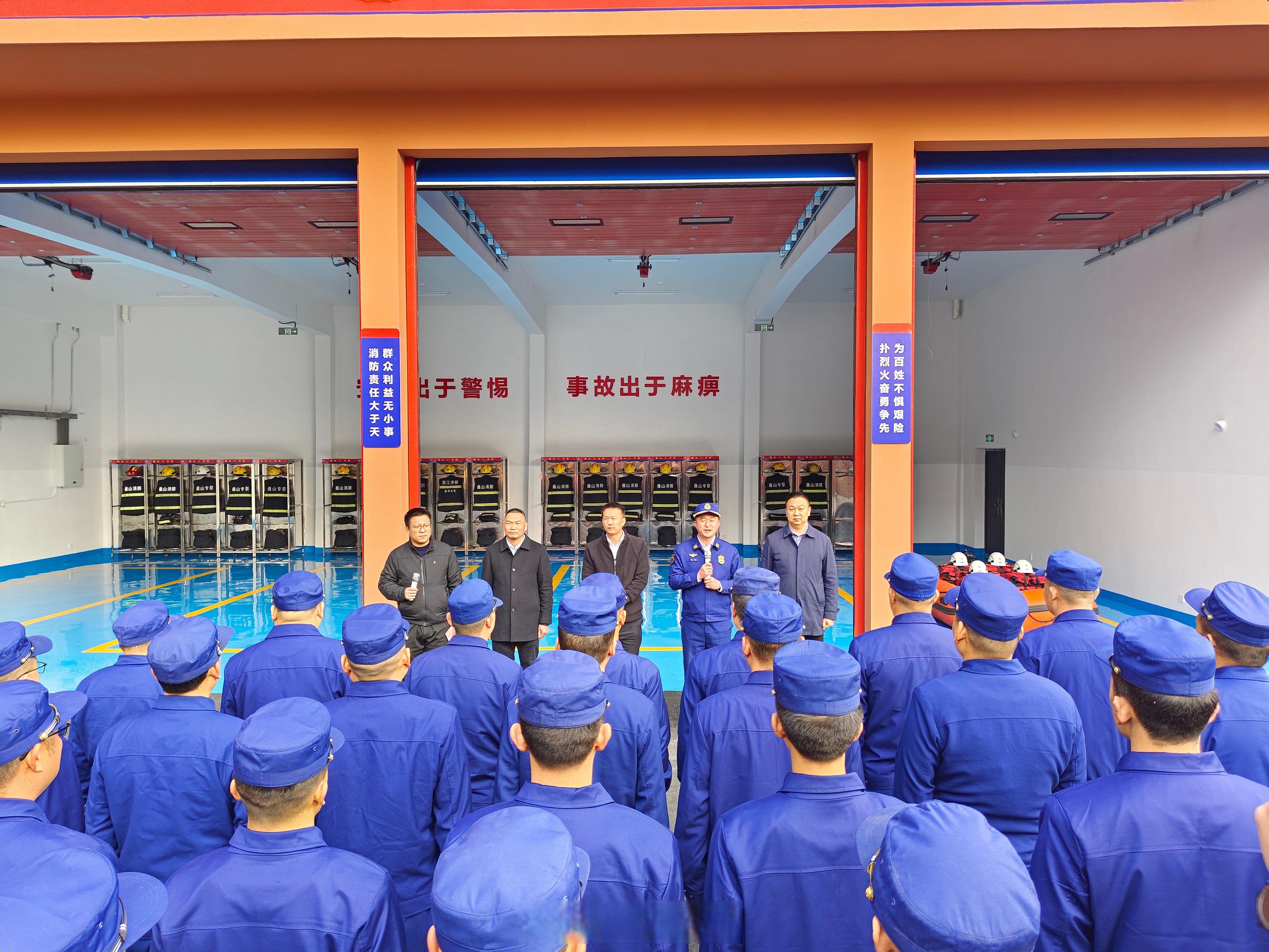 消防队新营房启用,标志着巍山镇消防工作和队伍建设又迈上一个新台阶