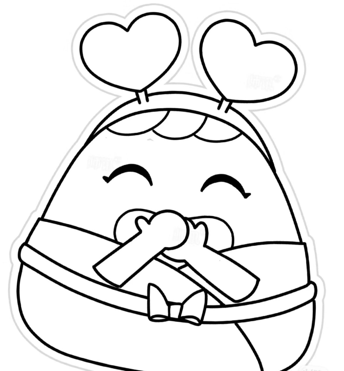 端午节简笔画扇子 端午节绘画