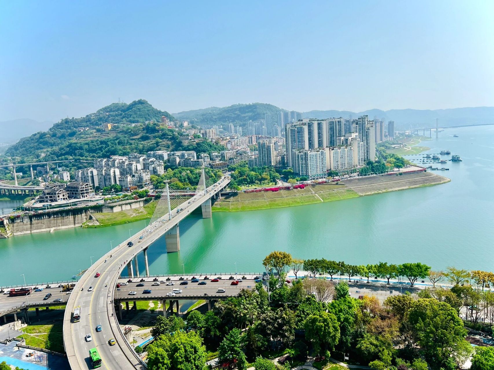 万州美景篇 美如一幅画只有亲临才知道其中之美小重庆的平湖小重庆的