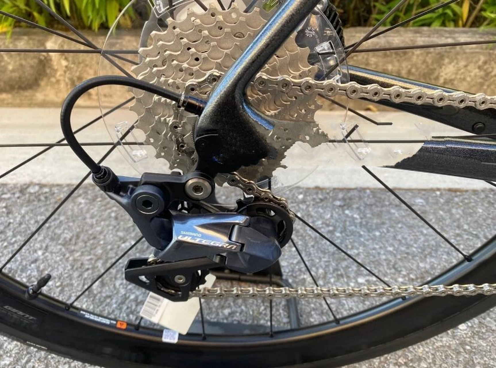 捷安特tcr adv pro 1 disc 禧玛诺r8020油压碟刹～ slr1碳纤维真空