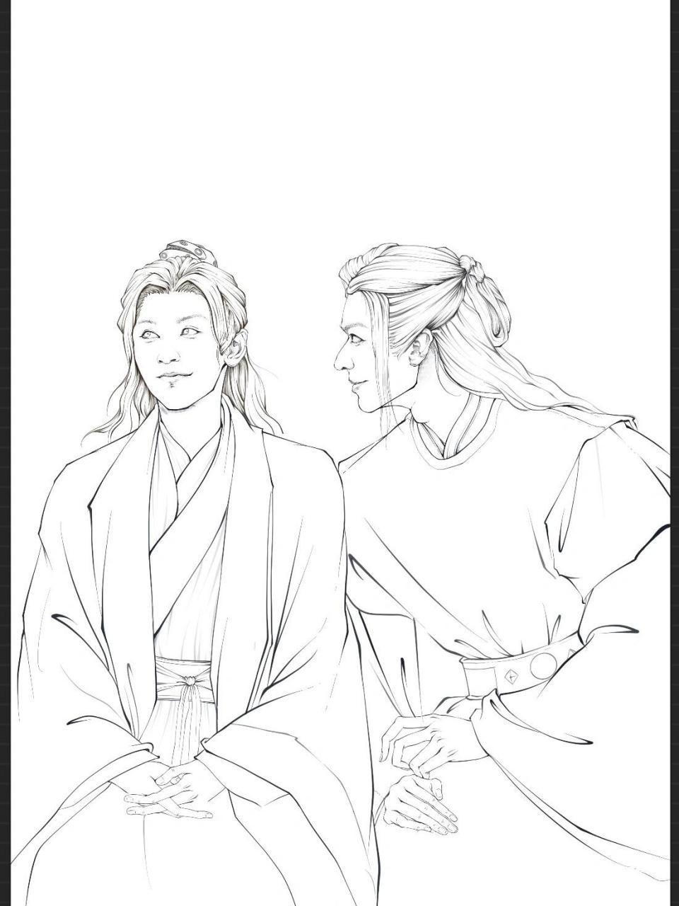 山河令 拖了这么久终于画出了成品