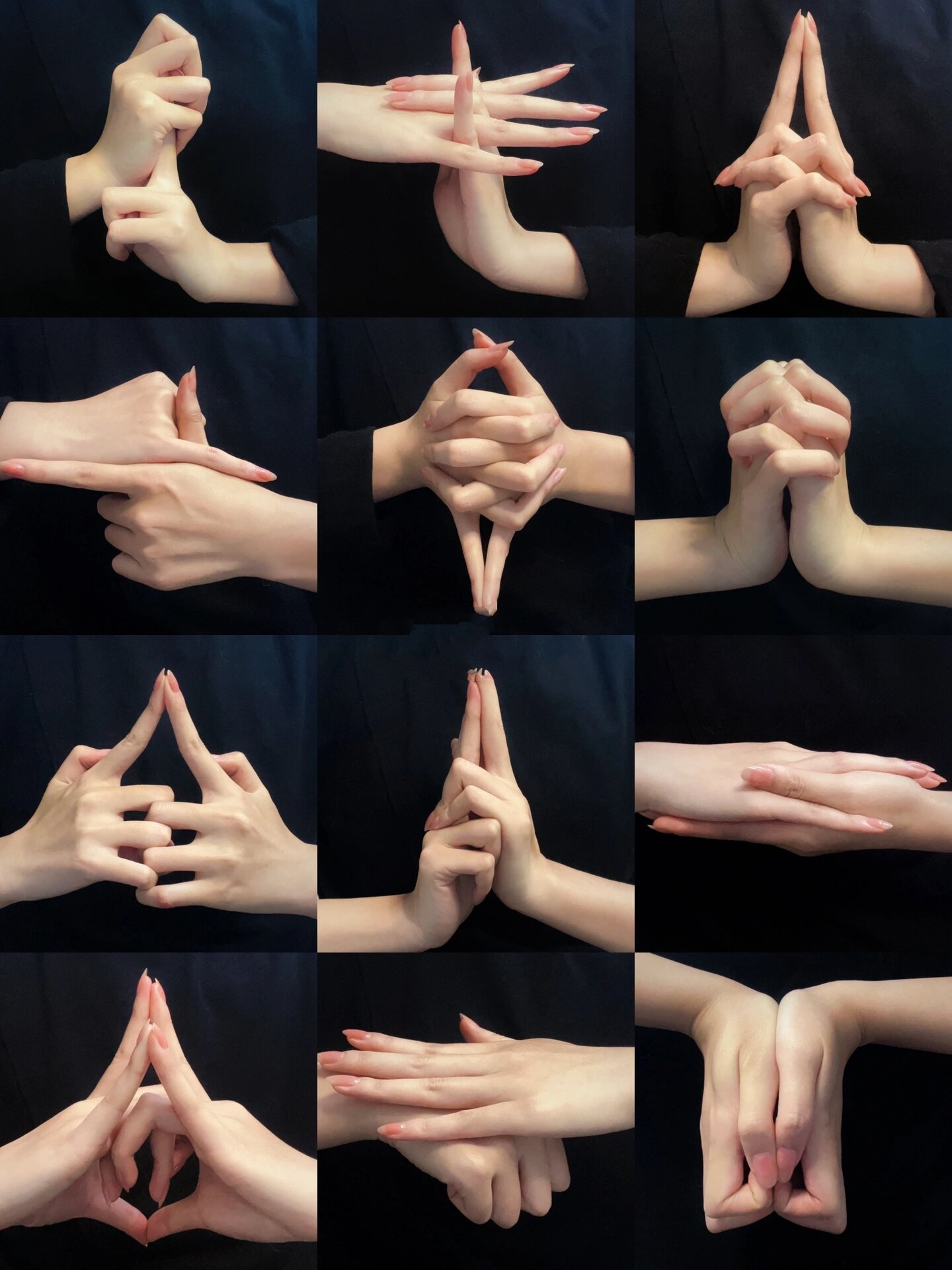 火影忍者手势结印大全!