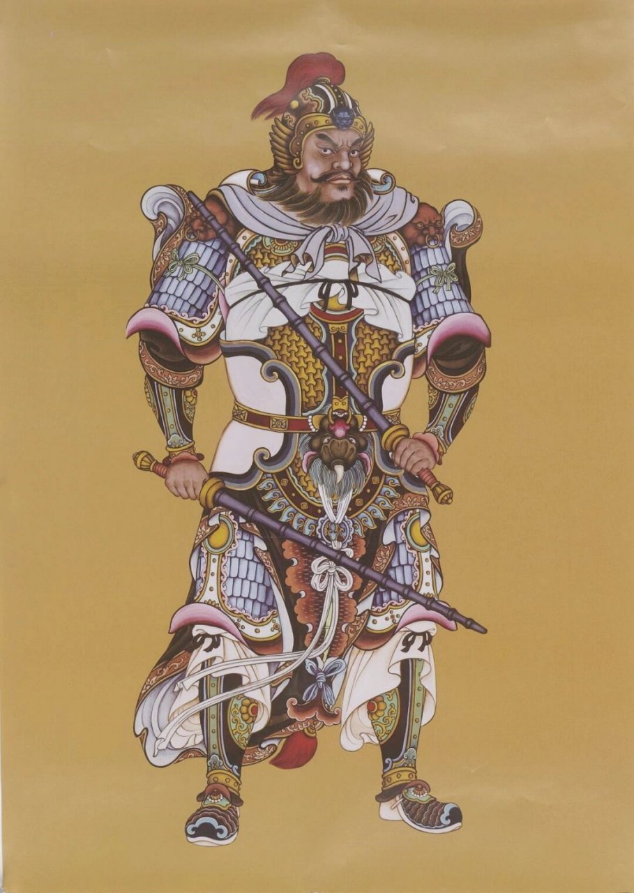 "门神"尉迟恭(敬德)家族世系图 尉迟敬德(585年-658年12月25日),名恭