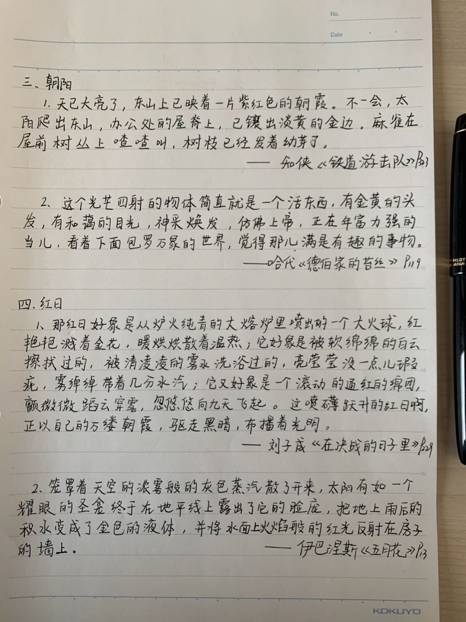 别人写的摘抄图片图片