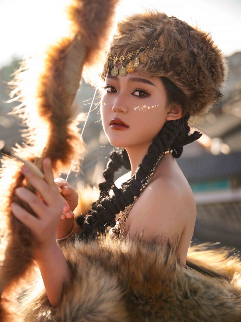 野性与性感结合的印第安长公主 你敢尝试吗?