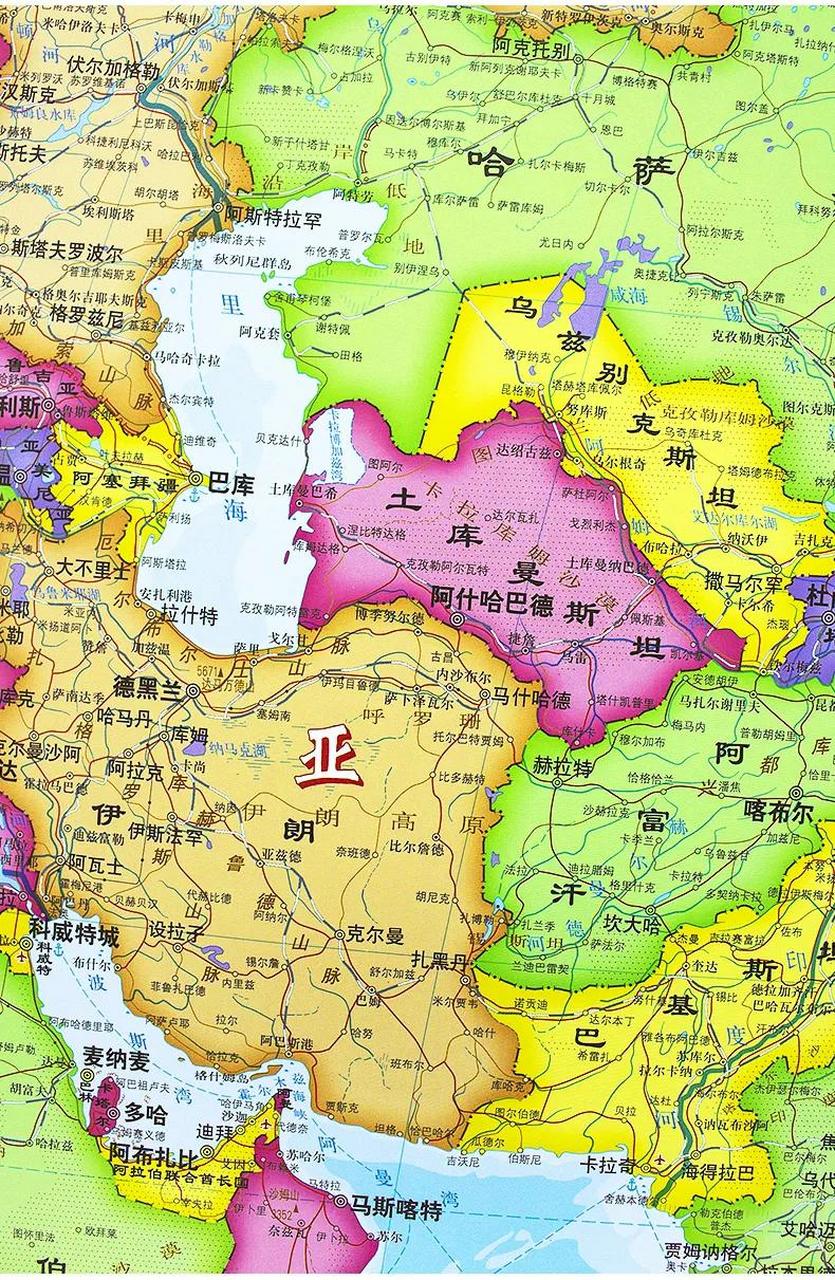 里海比波斯湾还大,里海是世界上最大的湖泊,地处亚洲和欧洲的交界处