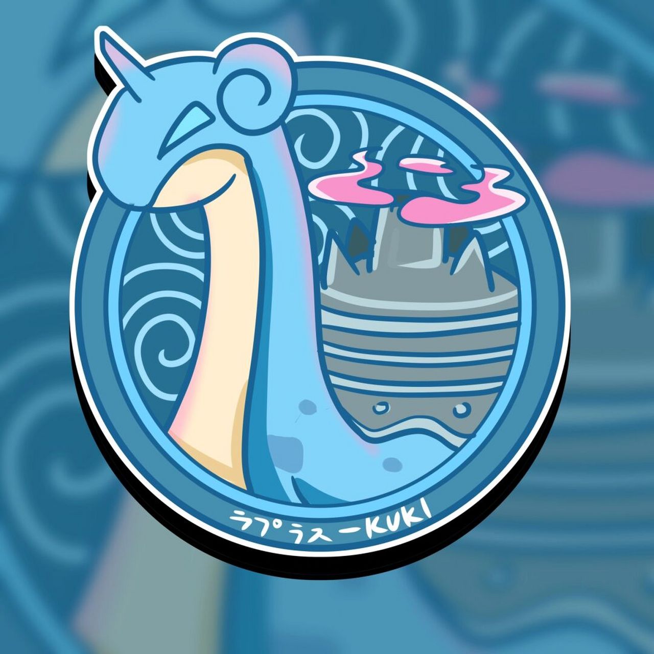 kuki插画—宝可梦头像(14) 来一组极巨化!