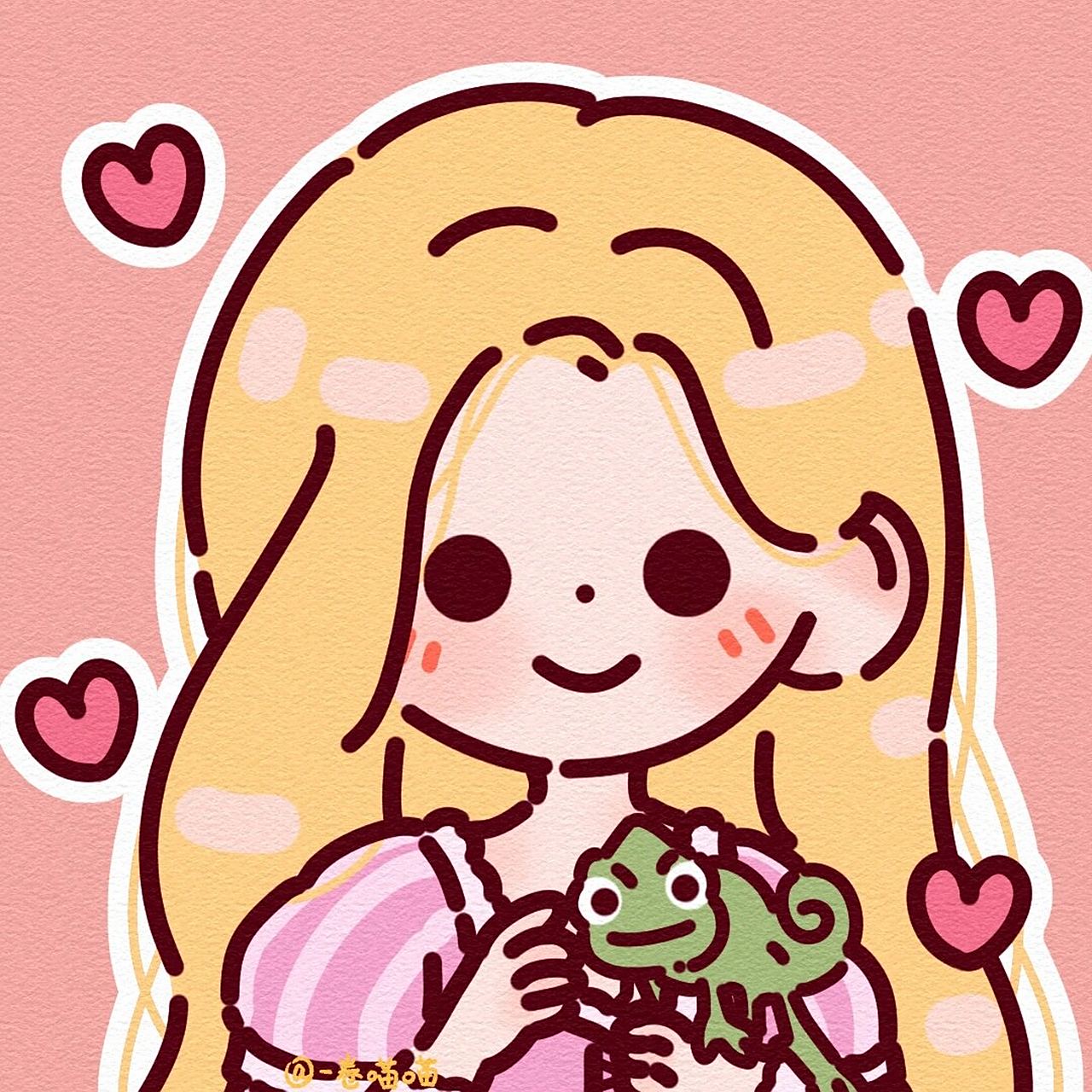 迪士尼公主头像 | 长发公主 | 睡美人 迪士尼公主头像第三弹来啦!