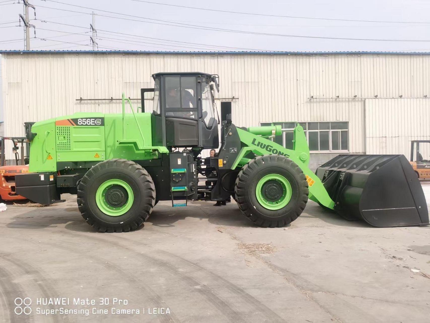 柳工856e电动装载机,额定载重5.