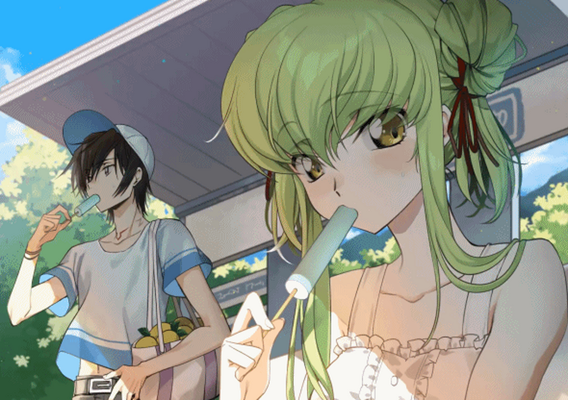 嵐月 鲁路修&c.c.