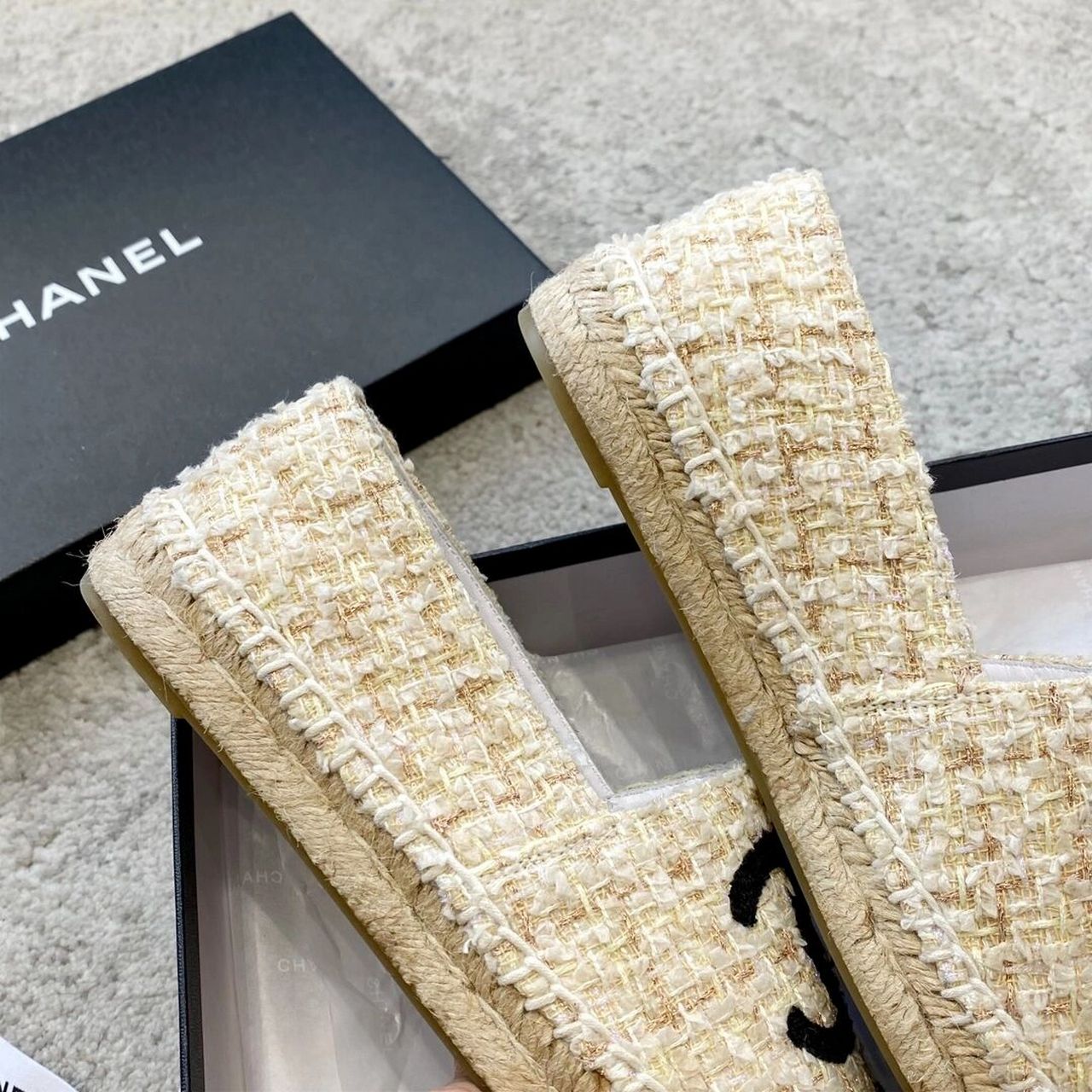 真的会夸这一款chanel渔夫鞋91 chanel渔夫鞋经典款  绝不会买错的