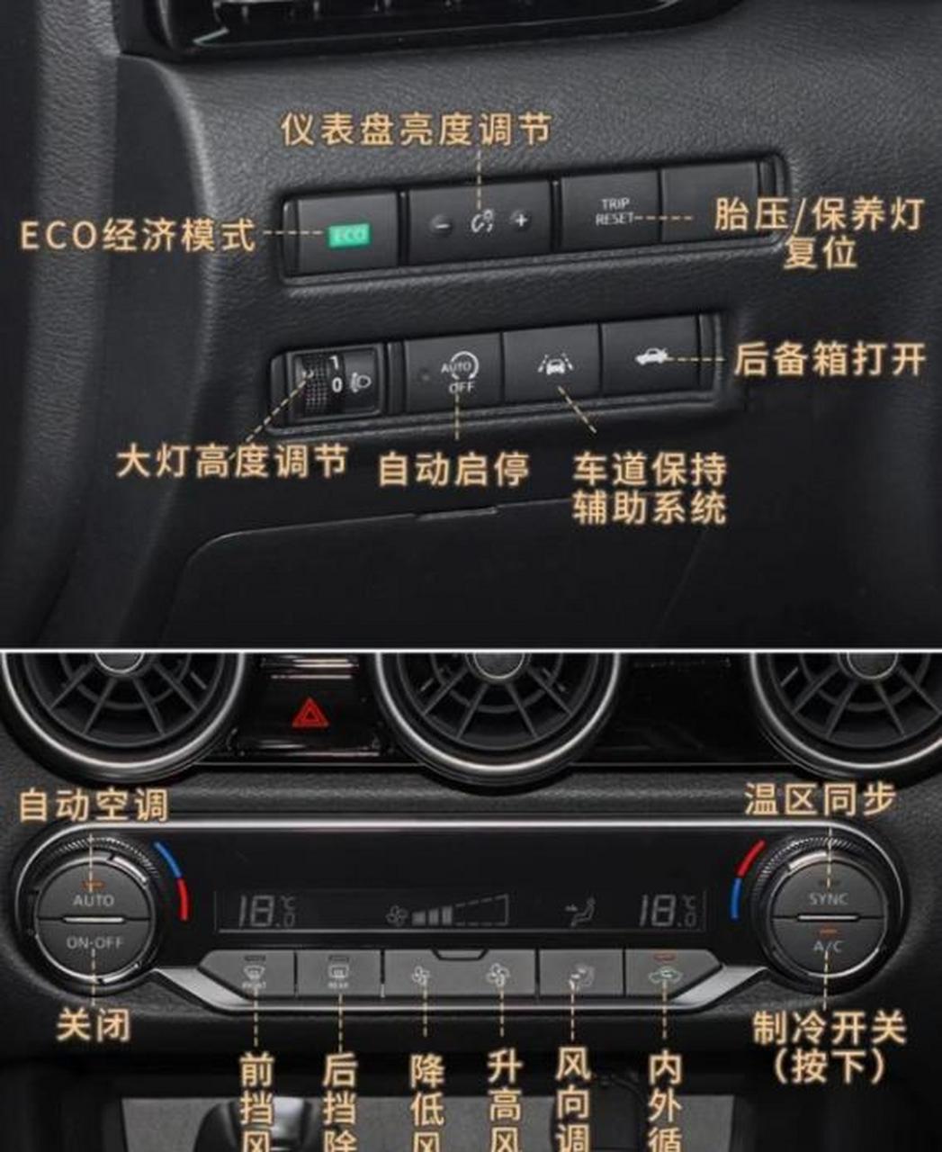 太详细了! 你对轩逸中控的全部按键都熟悉吗?