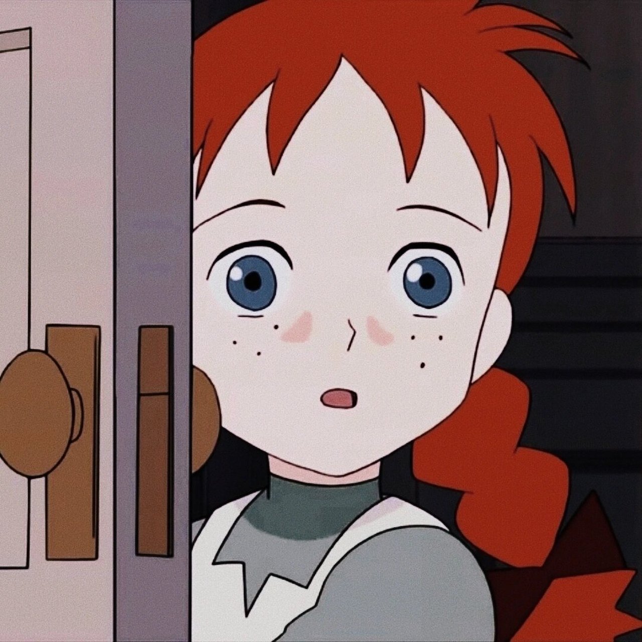 「可爱女孩头像」小安妮 02截自《你好安妮》 喜欢可自截拿图︱请勿