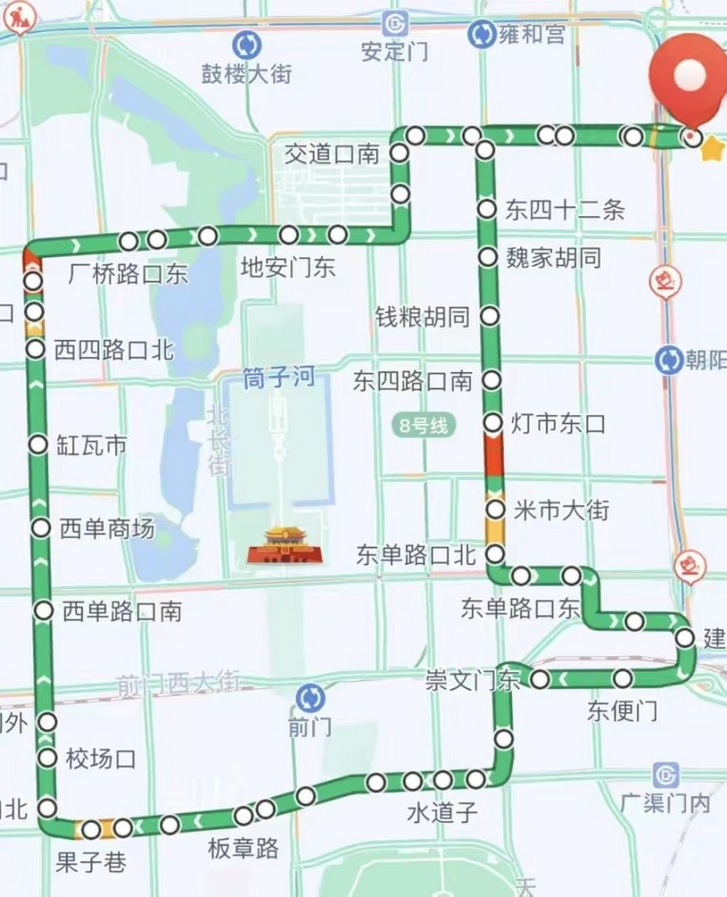 北京一环二环三环地图图片