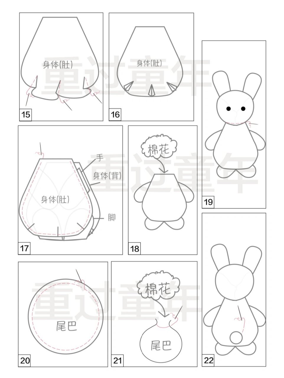 旧衣改造,妈妈做的玩偶,值得珍藏一辈子 9494孩子小时候的衣服,不