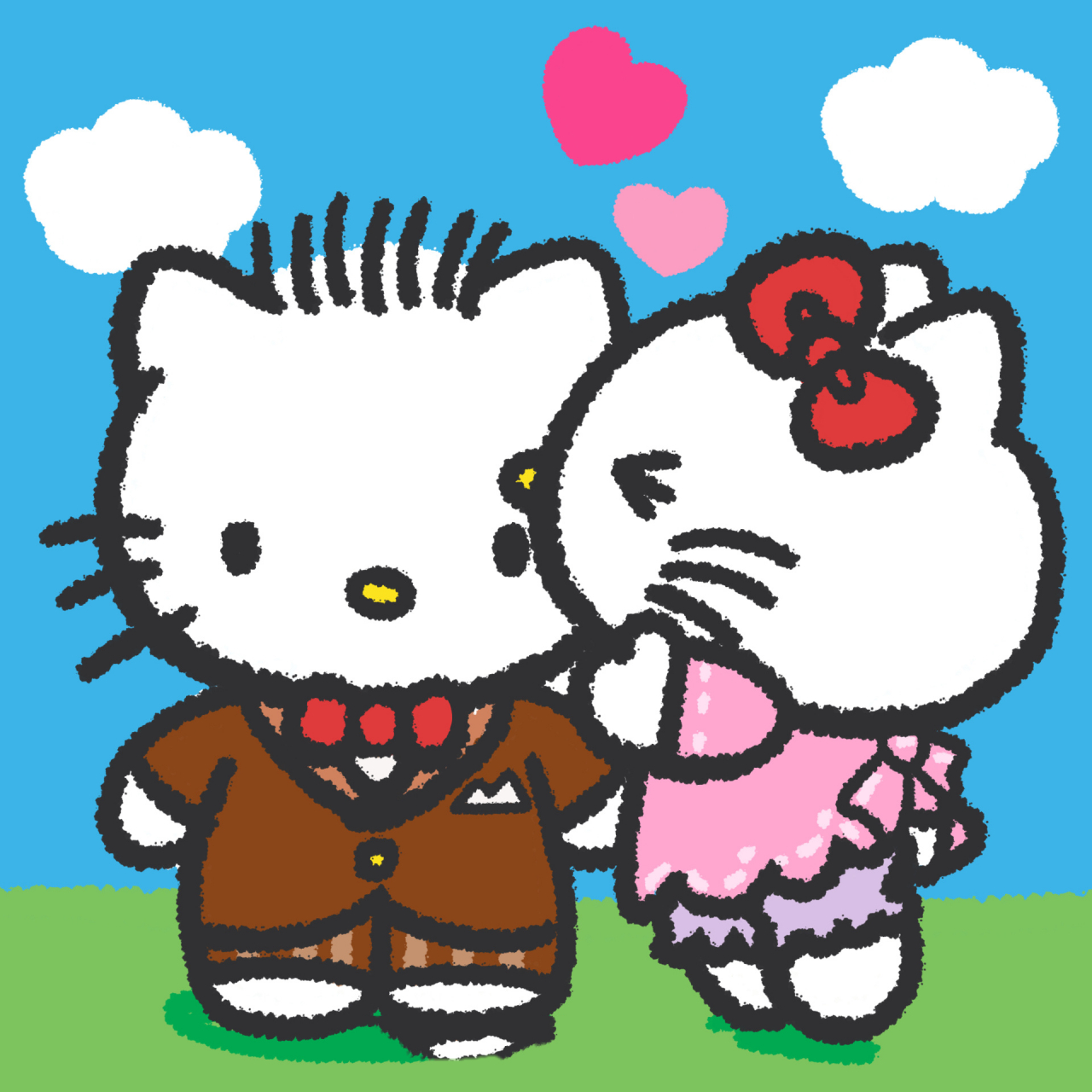 hellokitty情头|今日宜亲亲 春天适合爱你78