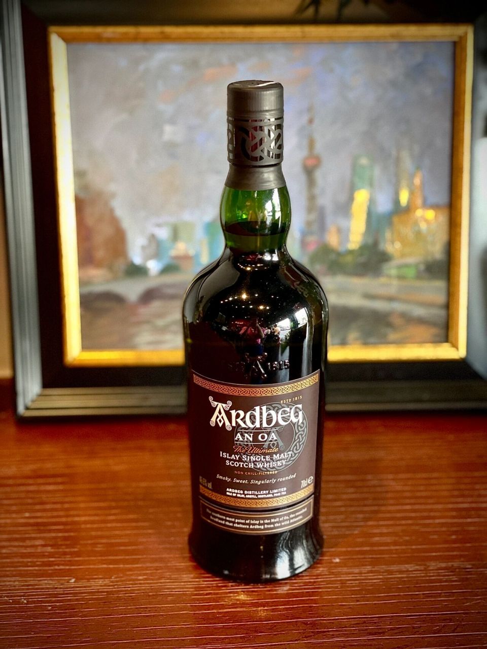 阿贝奥之岬威士忌ardbeg an oa rdbeg酒厂位于苏格兰阿盖尔特艾菜岛的