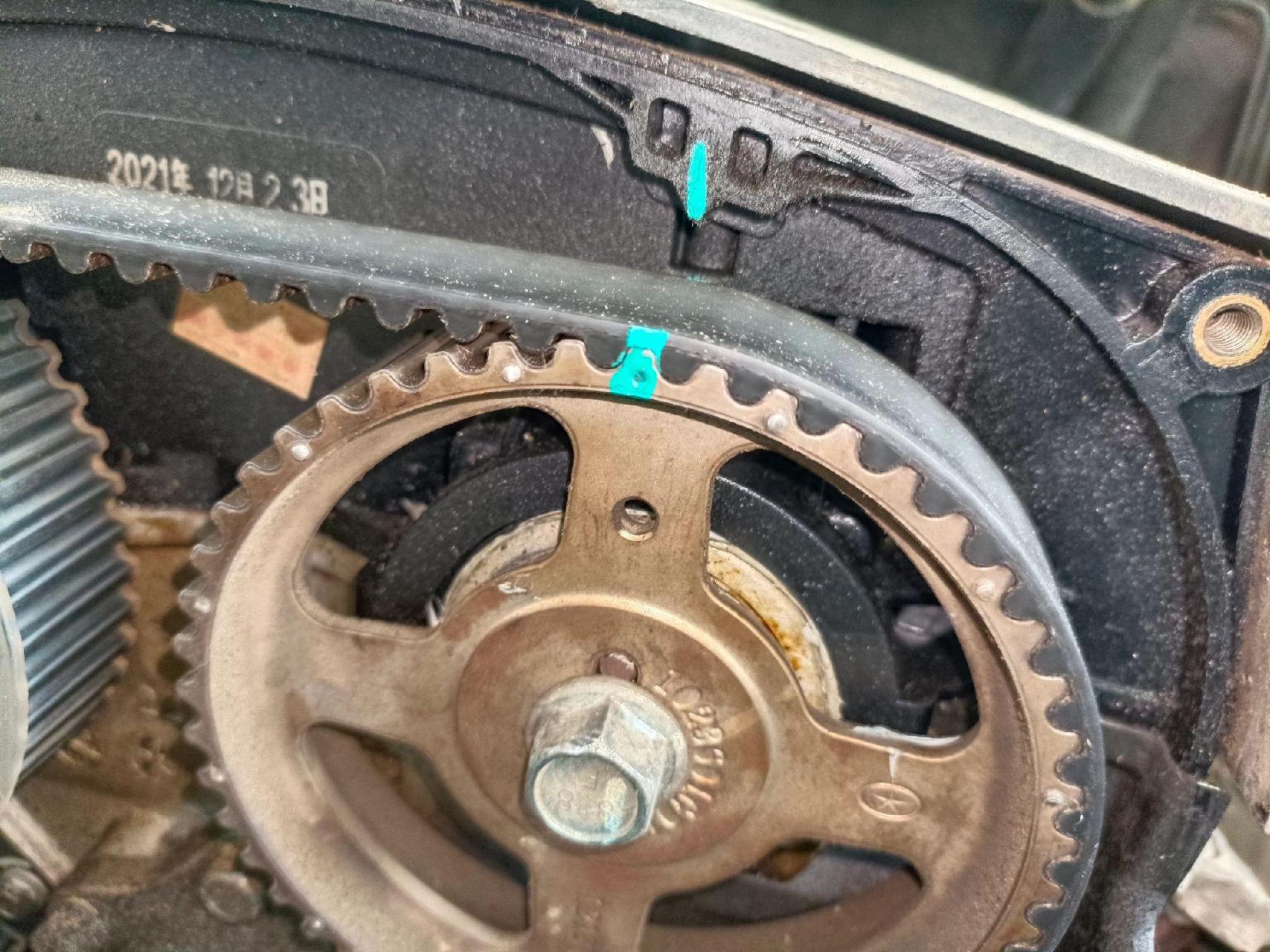 瑞风m4正时皮带安装方法汽车保养与维修