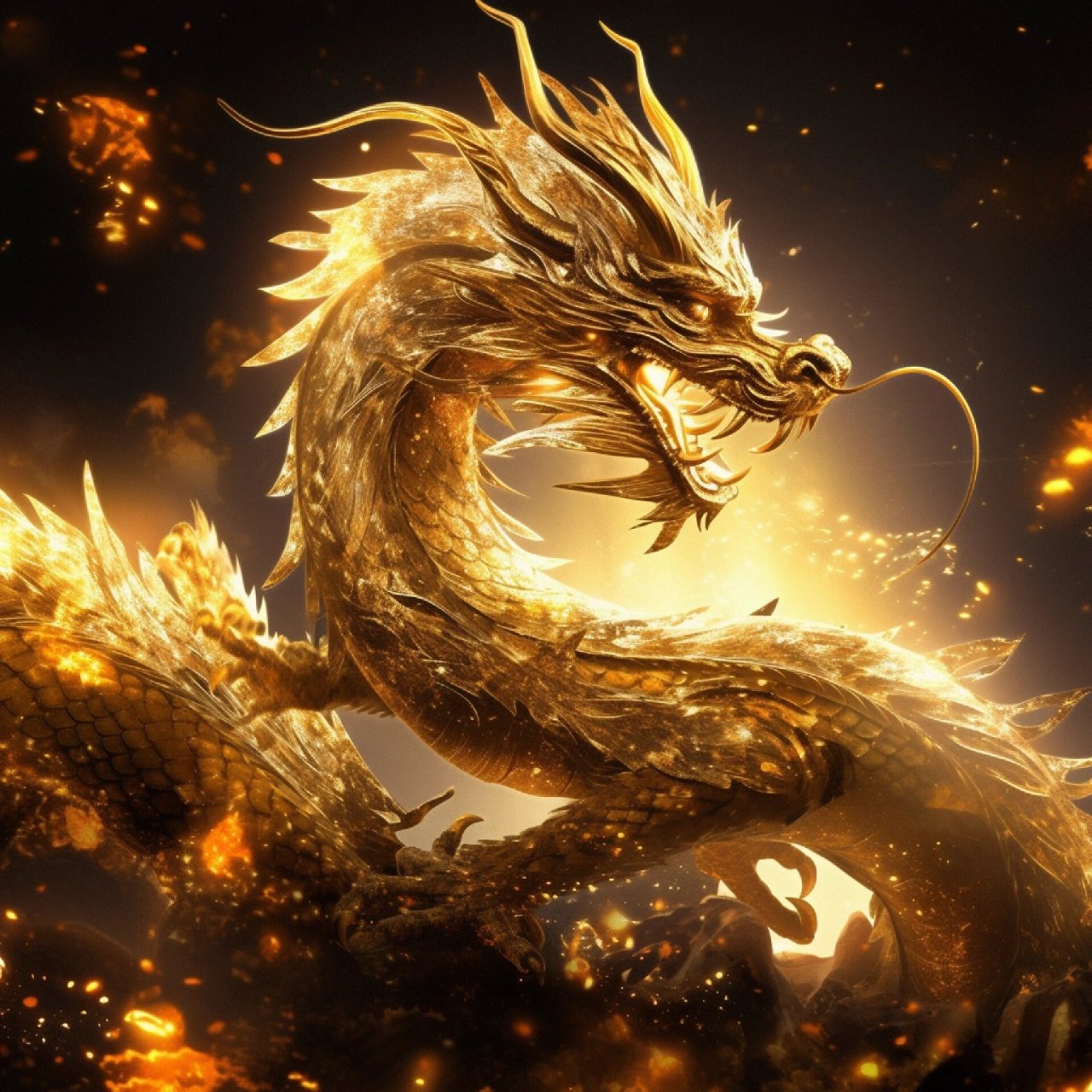 每一种彩虹都代表着一条神龙的能力.