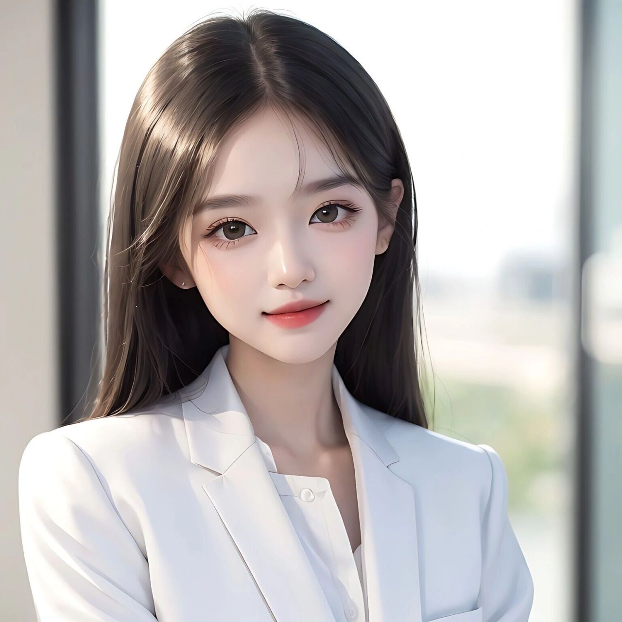 职业头像|清纯女生头像78