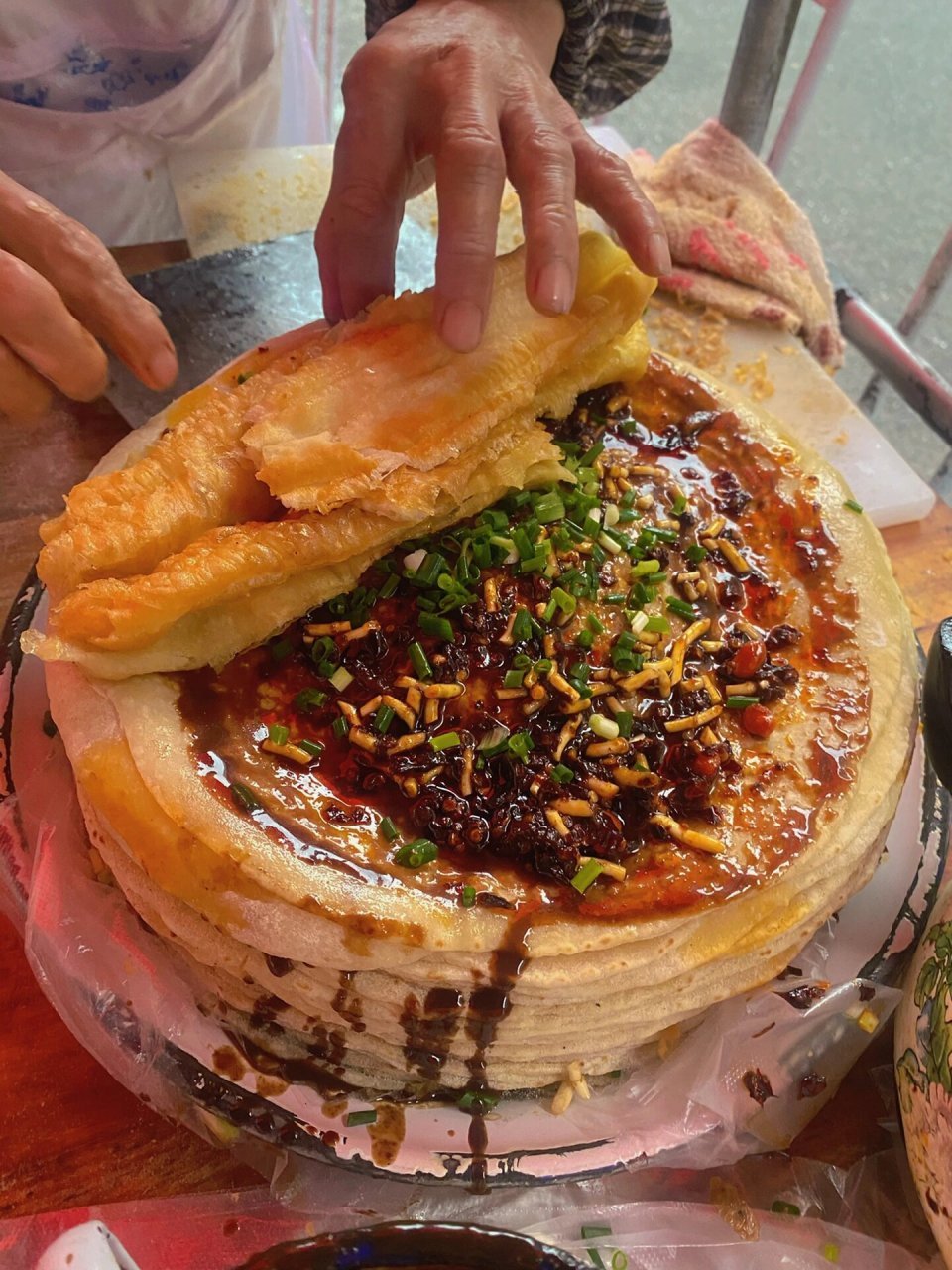 贵阳街头早餐|油条包饼,真真真真好好吃9773 因经常走路上班的