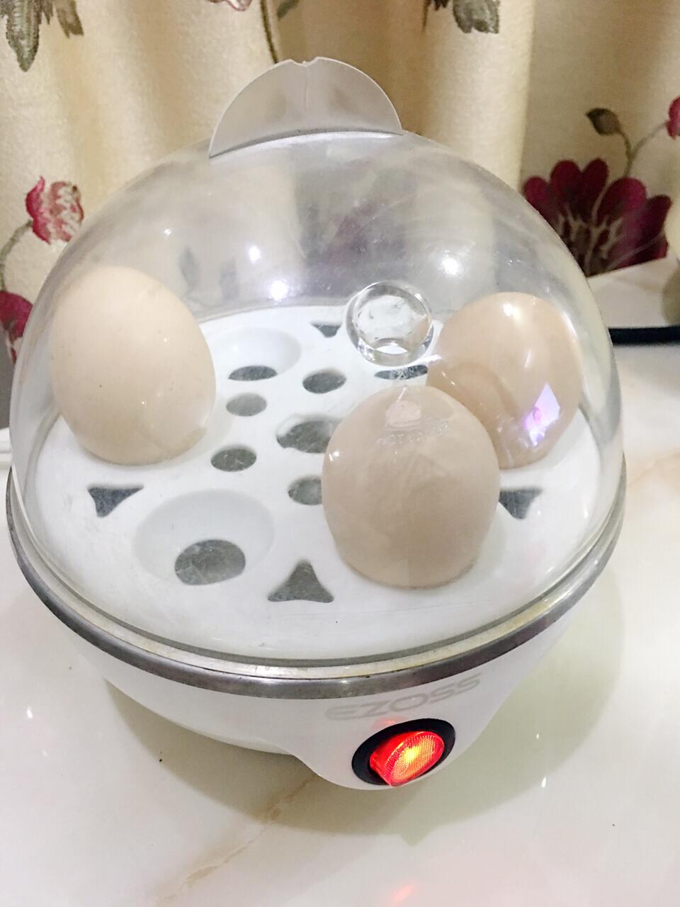 便宜的20块左右,贵的也不超100块) 用蒸蛋器蒸鸡蛋不用放太多水,放入